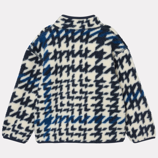 K FROSTY PILE SWEATER, NAVY AOP, 86/1