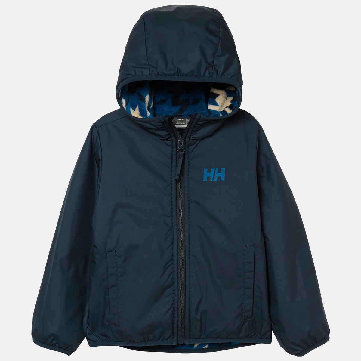 K CHILL HOODED JACKET, NAVY, 86/1