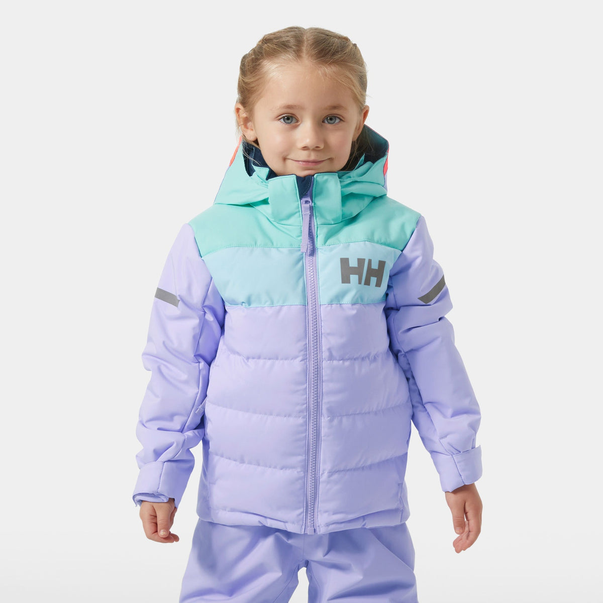 K VERTICAL INS JACKET, BRIGHT LAVE, 86/1