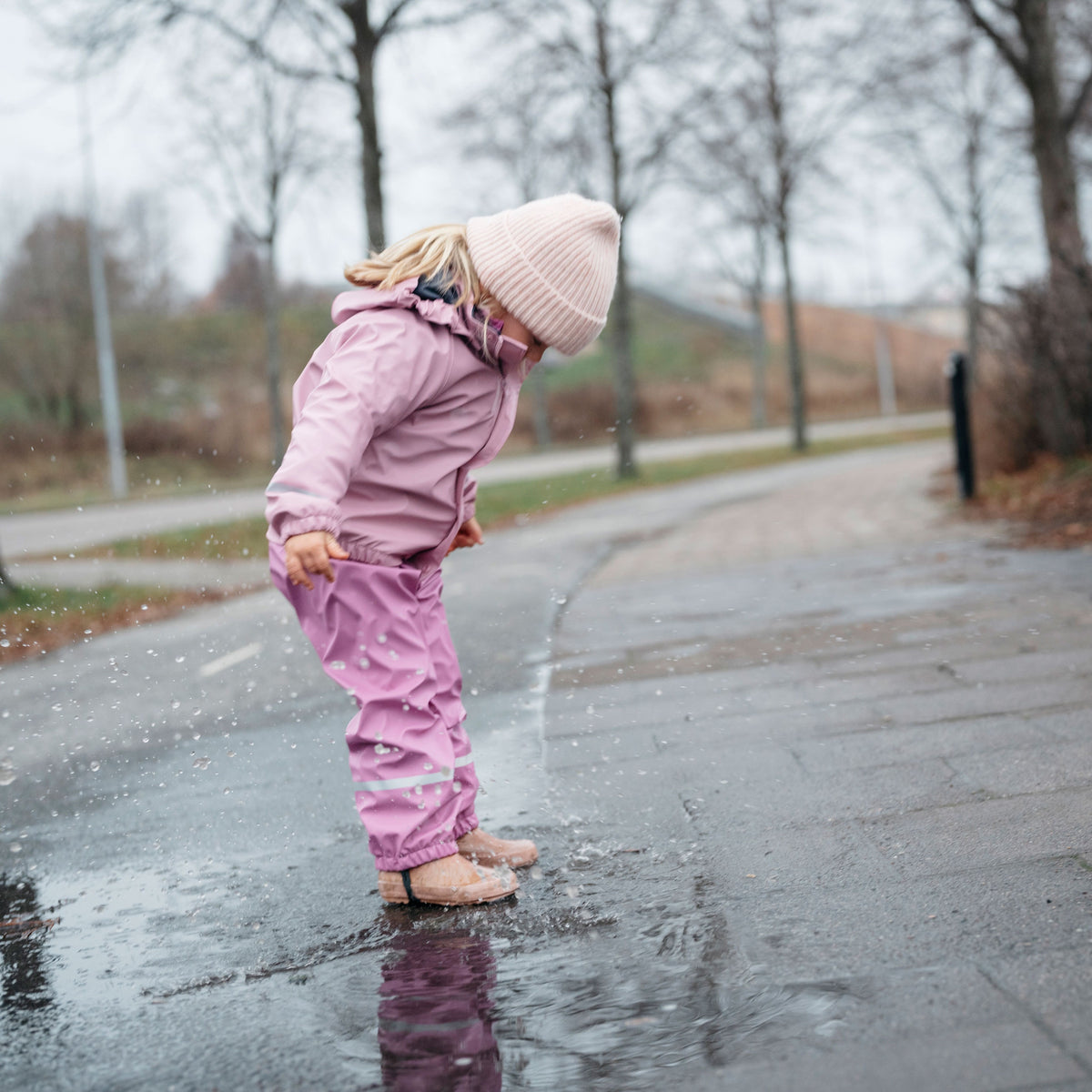 K BERGEN 20 PU RAINSET, META PINK, 86/1