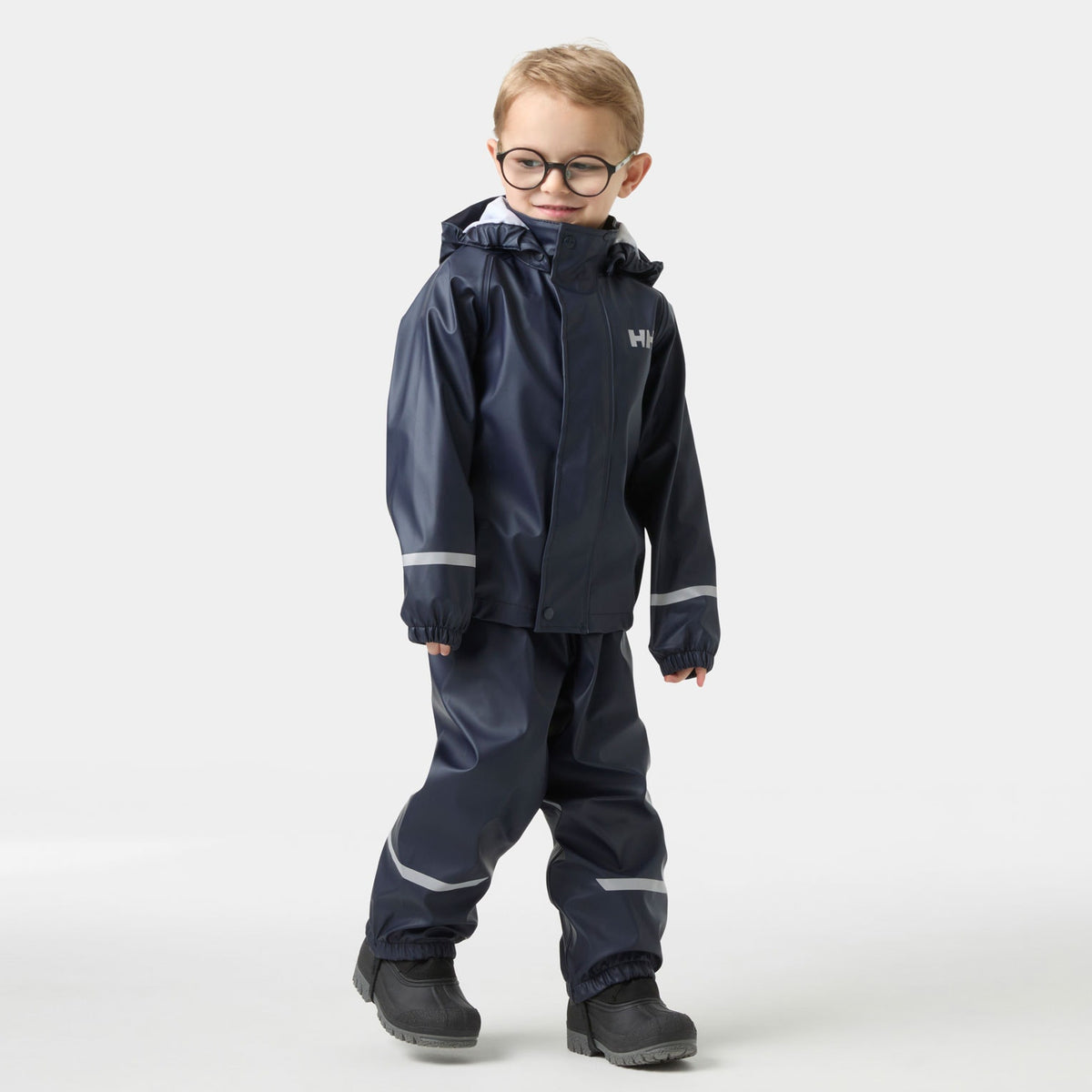 K BERGEN 20 PU RAINSET, NAVY, 86/1