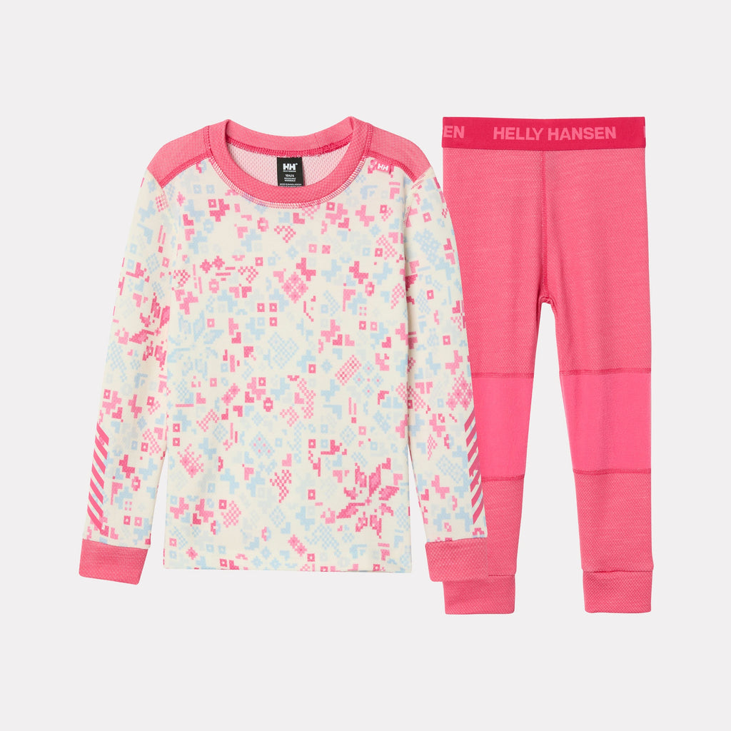 K GRAPHIC LIFA MERINO SET, HOT PINK AO, 86/1