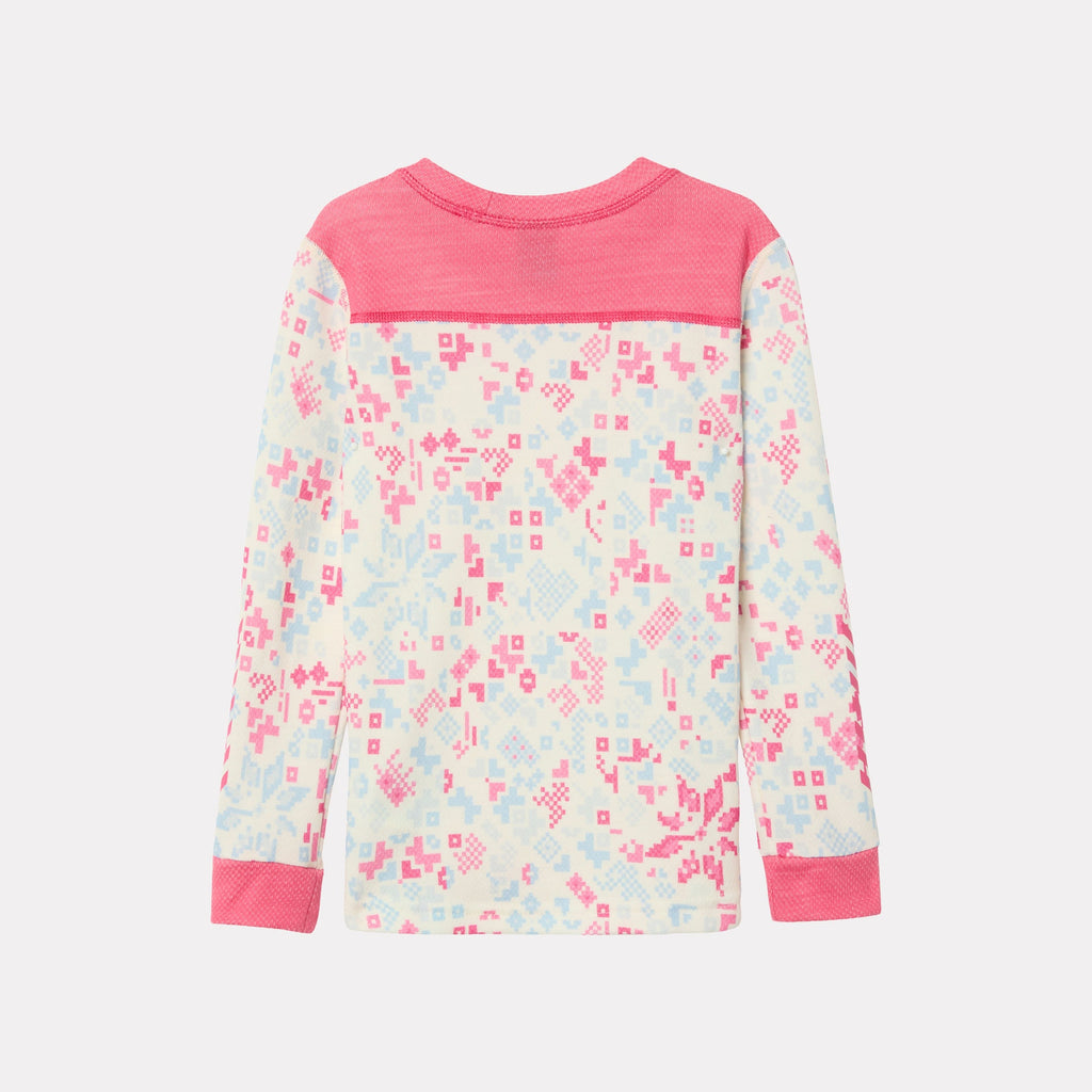 K GRAPHIC LIFA MERINO SET, HOT PINK AO, 86/1