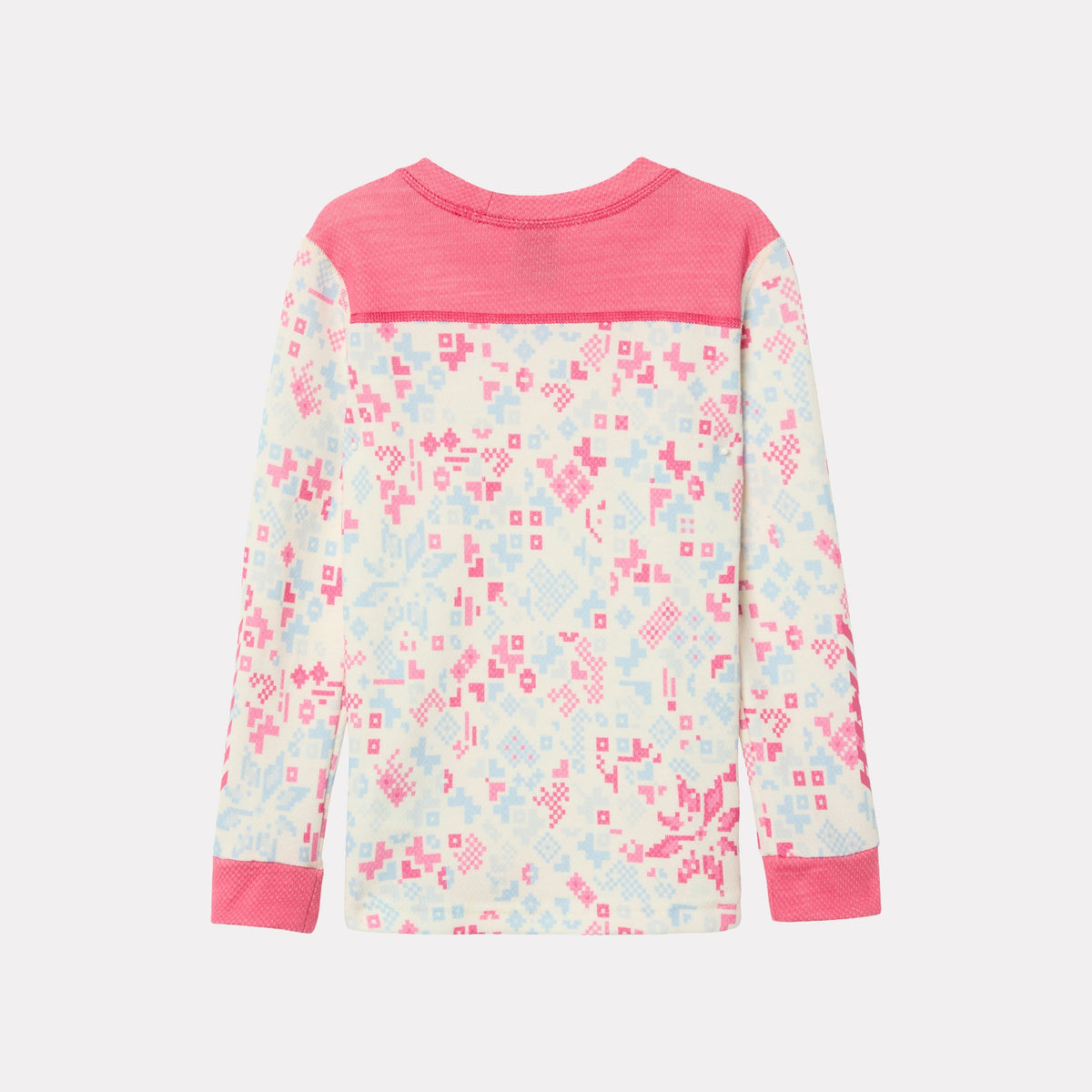 K GRAPHIC LIFA MERINO SET, HOT PINK AO, 86/1