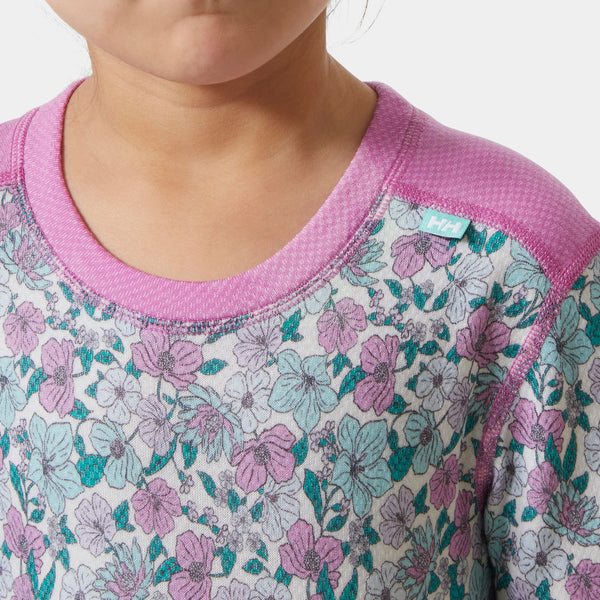 K GRAPHIC LIFA MERINO SET, META PINK A, 92/2