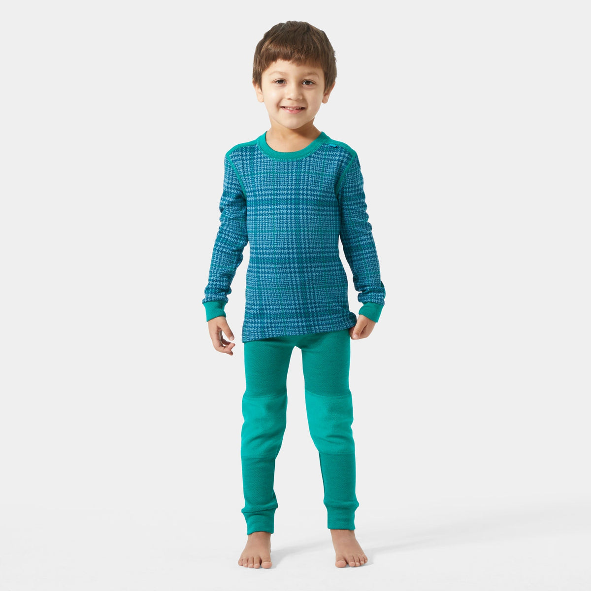K GRAPHIC LIFA MERINO SET, SIGNAL GREE, 86/1
