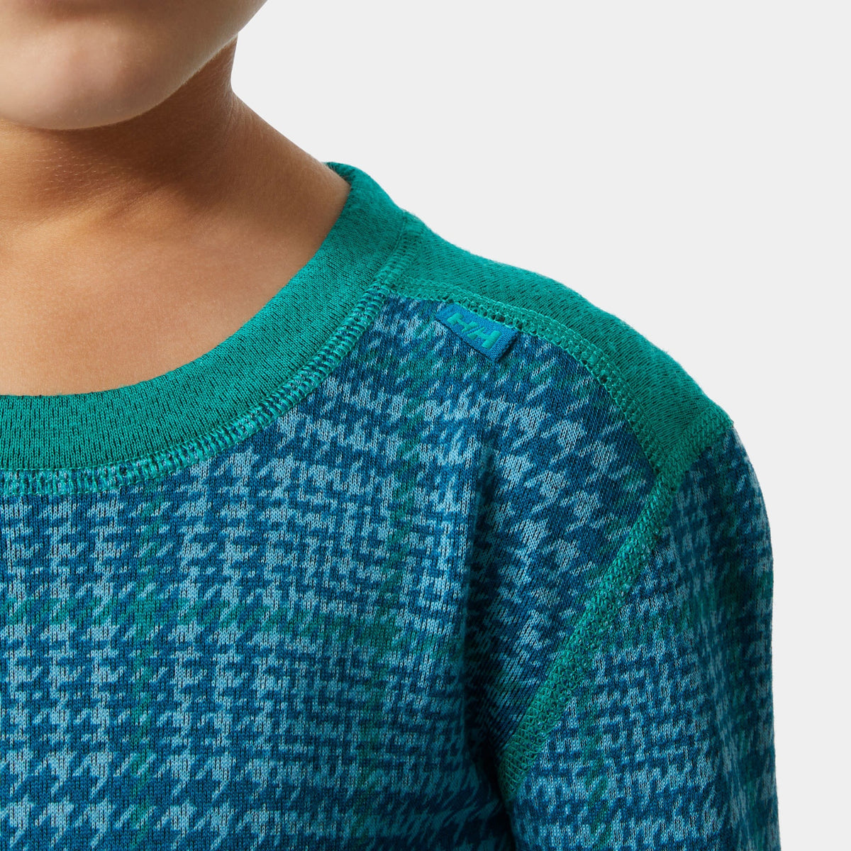 K GRAPHIC LIFA MERINO SET, SIGNAL GREE, 86/1