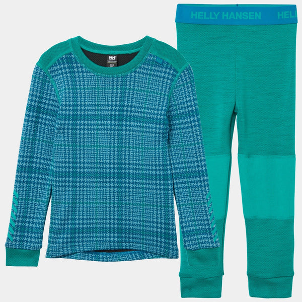 K GRAPHIC LIFA MERINO SET, SIGNAL GREE, 86/1