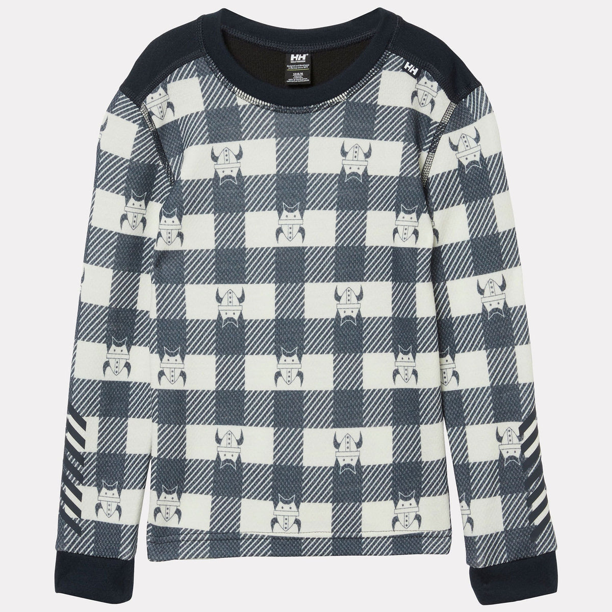 K GRAPHIC LIFA MERINO SET, NAVY AOP, 92/2