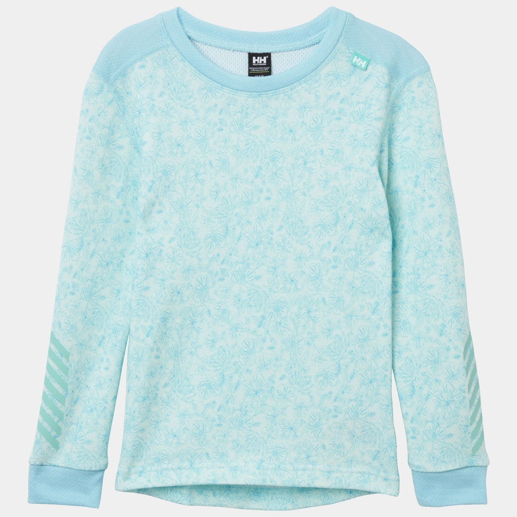 K GRAPHIC LIFA MERINO SET, LIGHT CYAN, 104/4