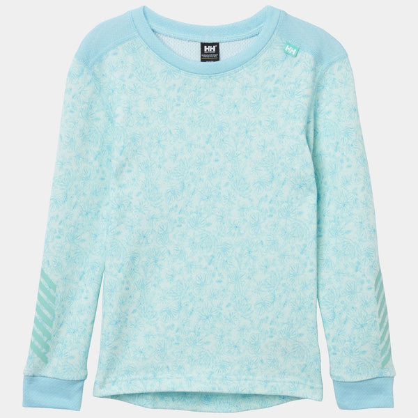 K GRAPHIC LIFA MERINO SET, LIGHT CYAN, 104/4
