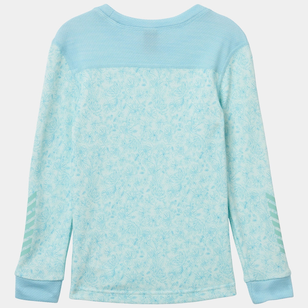 K GRAPHIC LIFA MERINO SET, LIGHT CYAN, 104/4