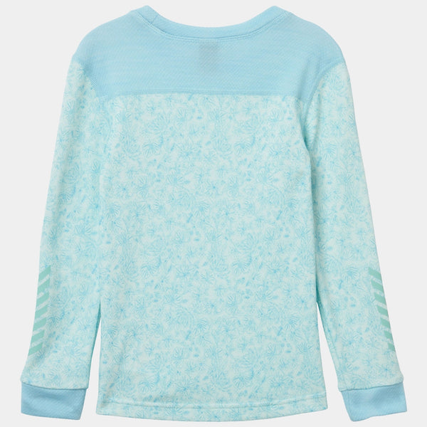 K GRAPHIC LIFA MERINO SET, LIGHT CYAN, 104/4
