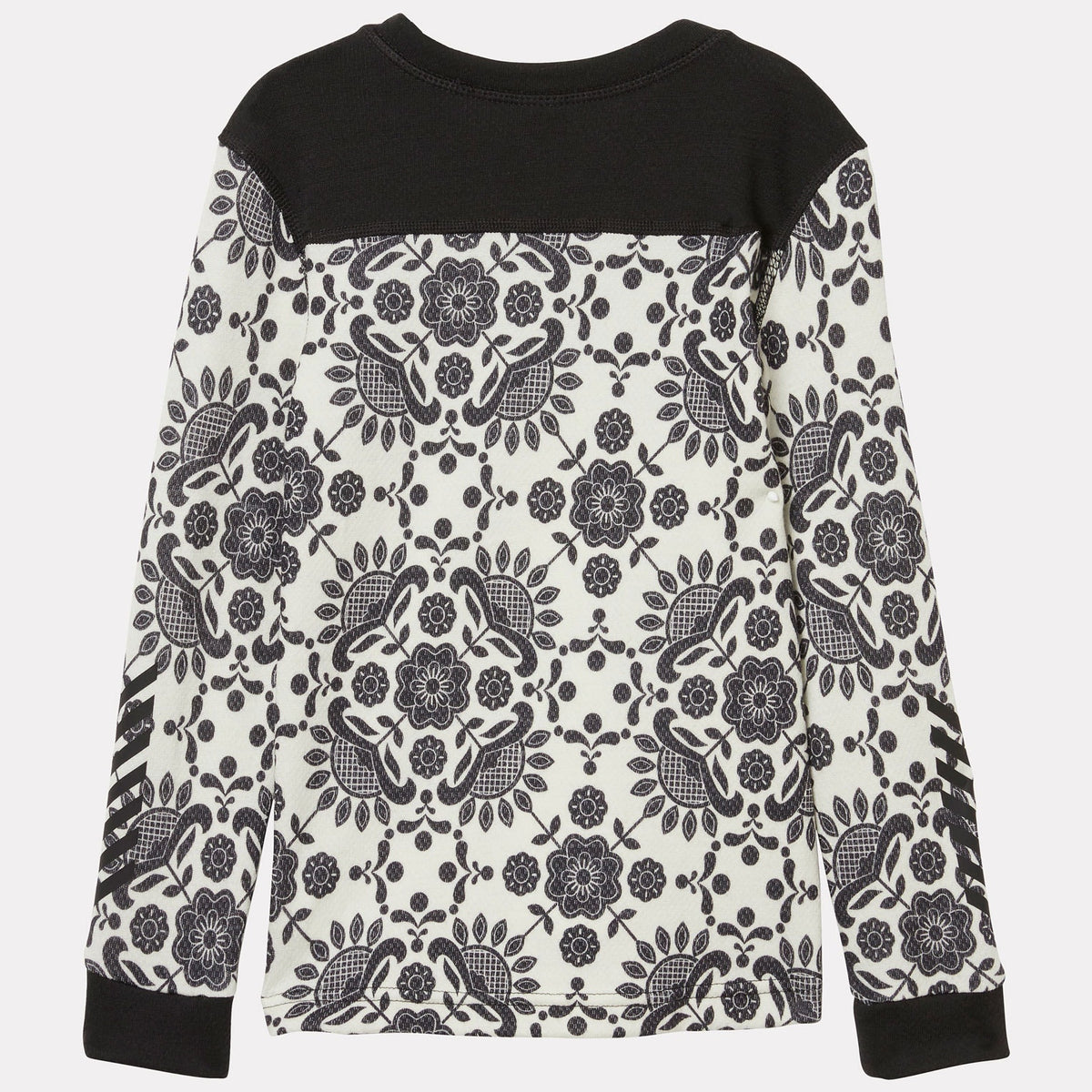 K GRAPHIC LIFA MERINO SET, BLACK AOP, 86/1