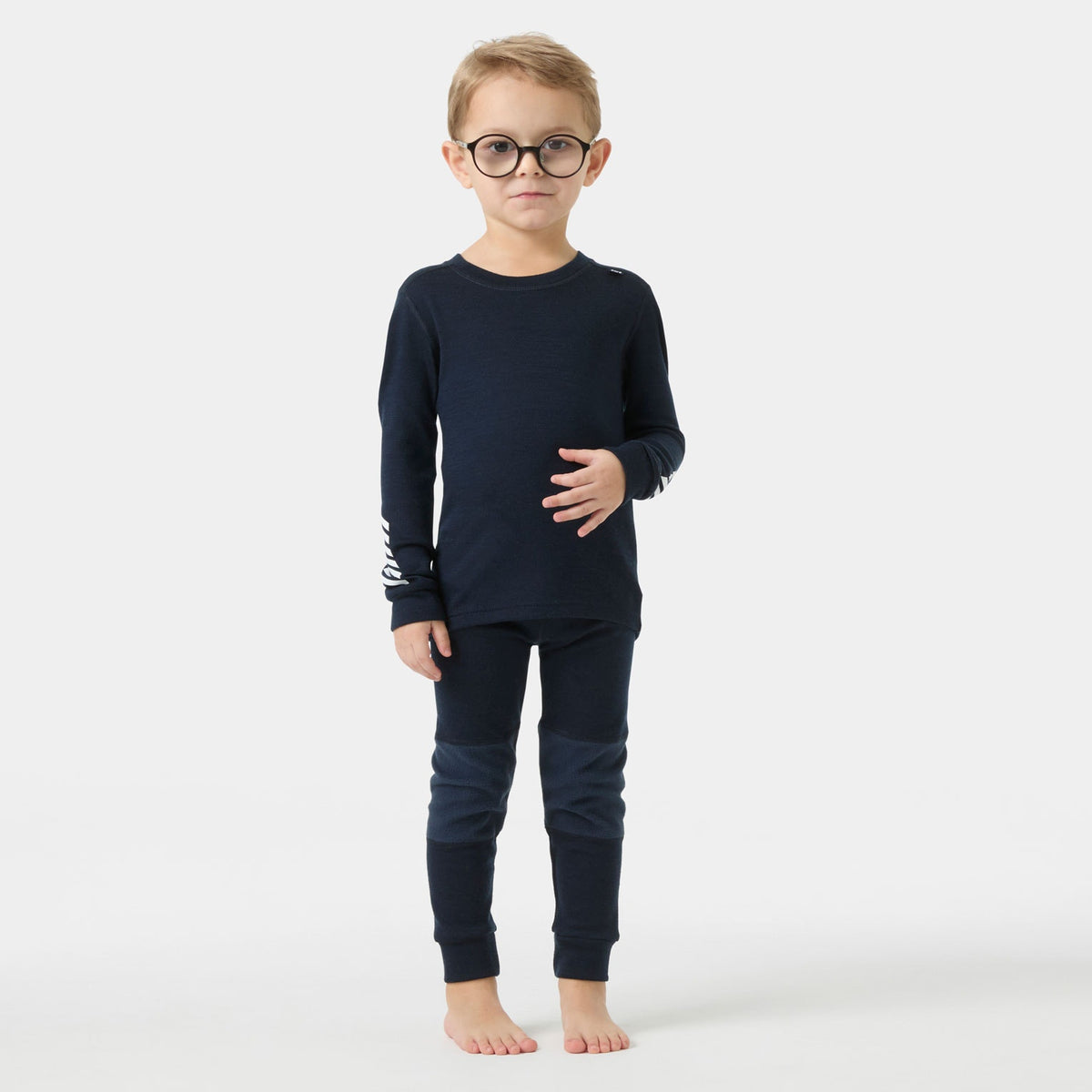 K LIFA MERINO SET, NAVY, 86/1