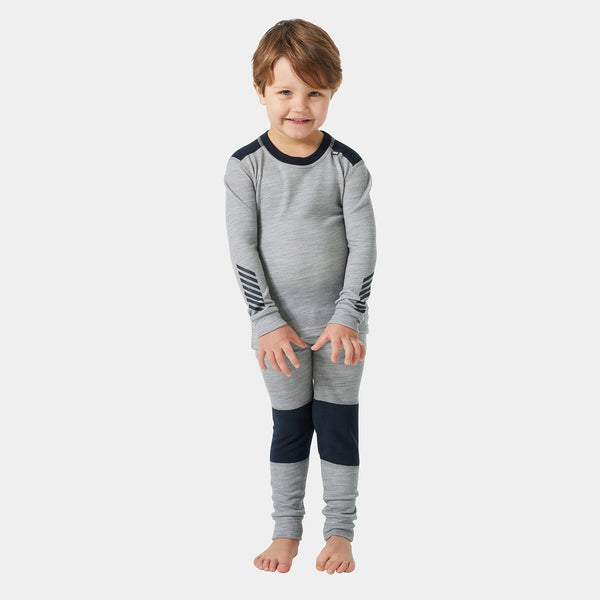 K LIFA MERINO SET, GREY MELANG, 92/2