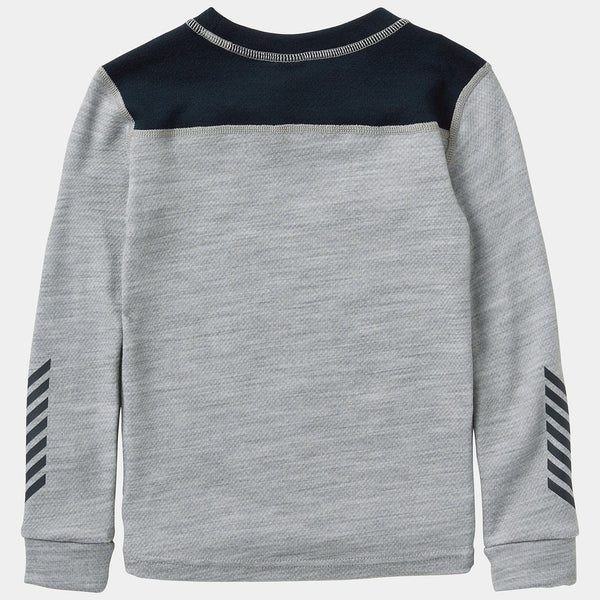K LIFA MERINO SET, GREY MELANG, 92/2