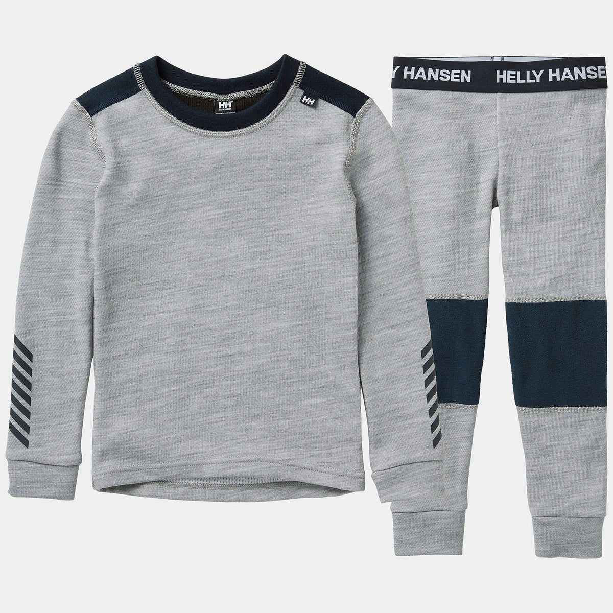 K LIFA MERINO SET, GREY MELANG, 92/2