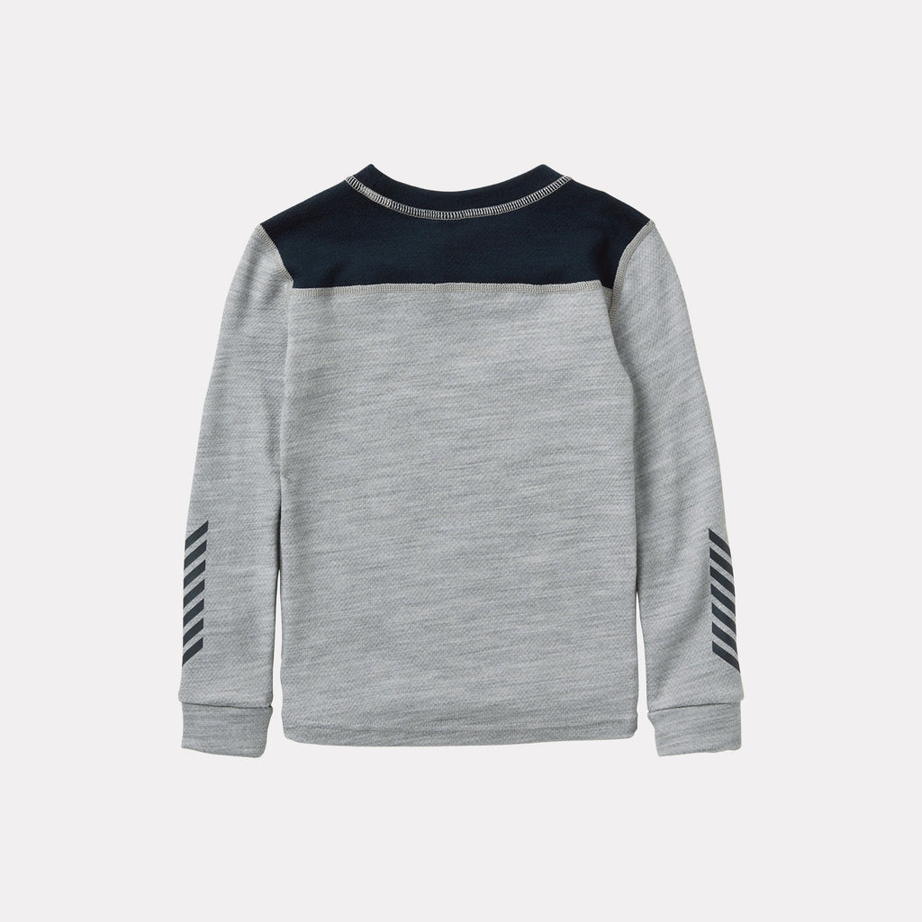 K LIFA MERINO SET, GREY MELANG, 86/1