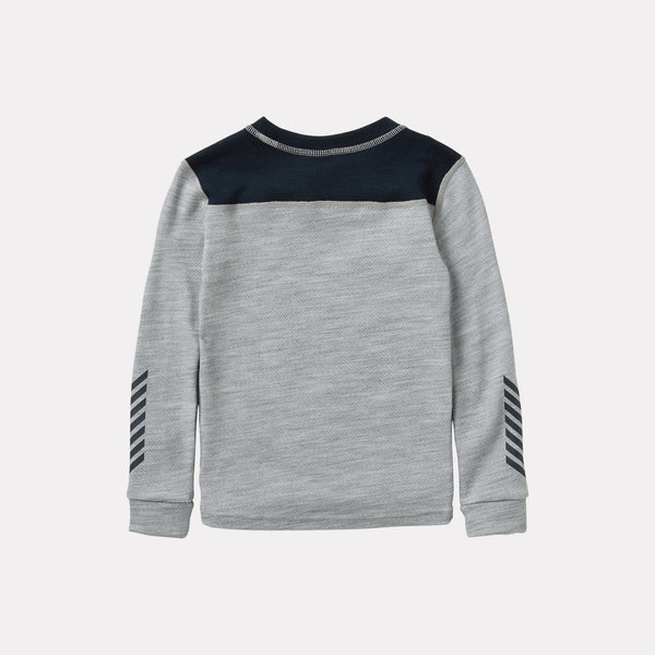 K LIFA MERINO SET, GREY MELANG, 86/1