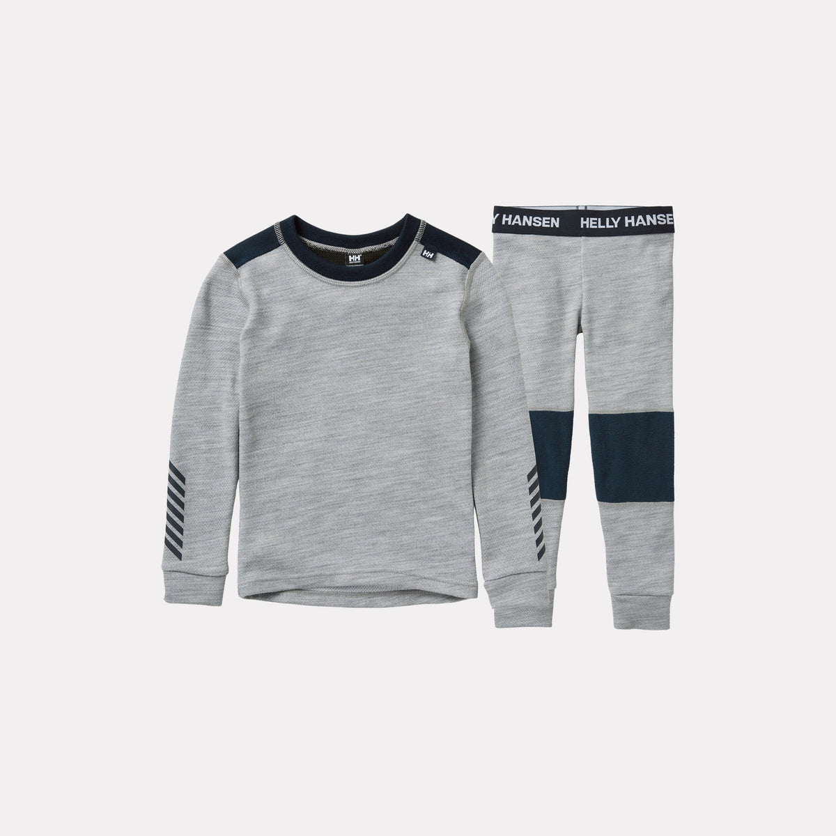 K LIFA MERINO SET, GREY MELANG, 86/1