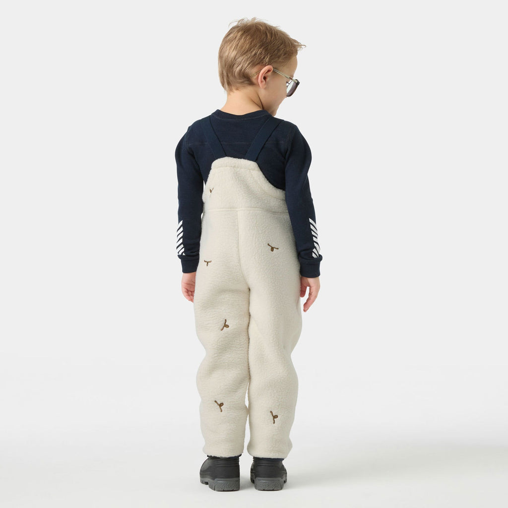 K FROSTY PILE BIB, CREAM EMB, 86/1