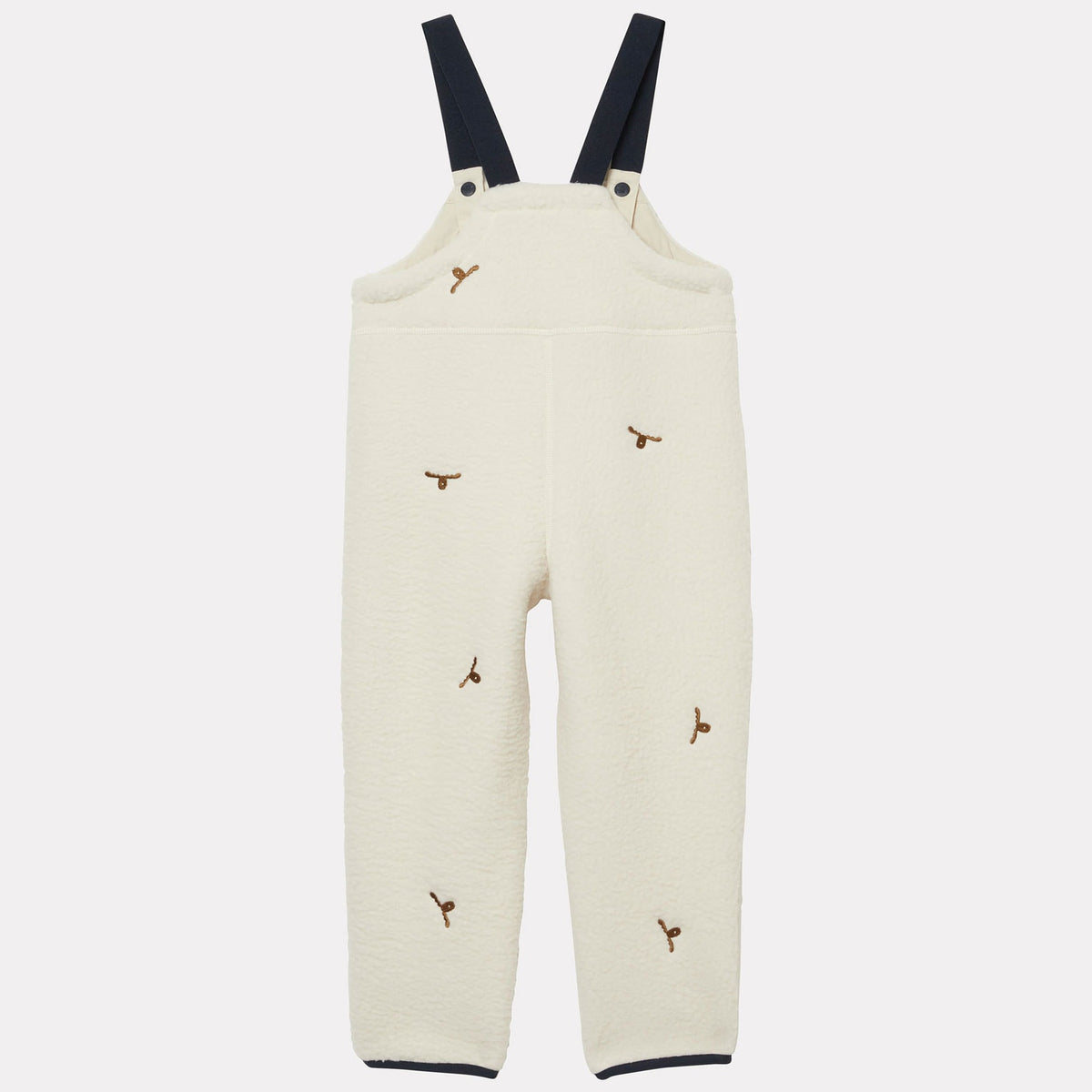 K FROSTY PILE BIB, CREAM EMB, 86/1