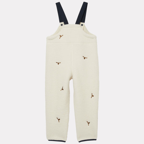 K FROSTY PILE BIB, CREAM EMB, 86/1