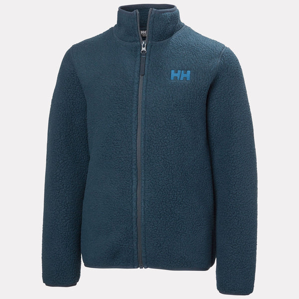 JR FROSTY PILE JACKET, NAVY, 140/10