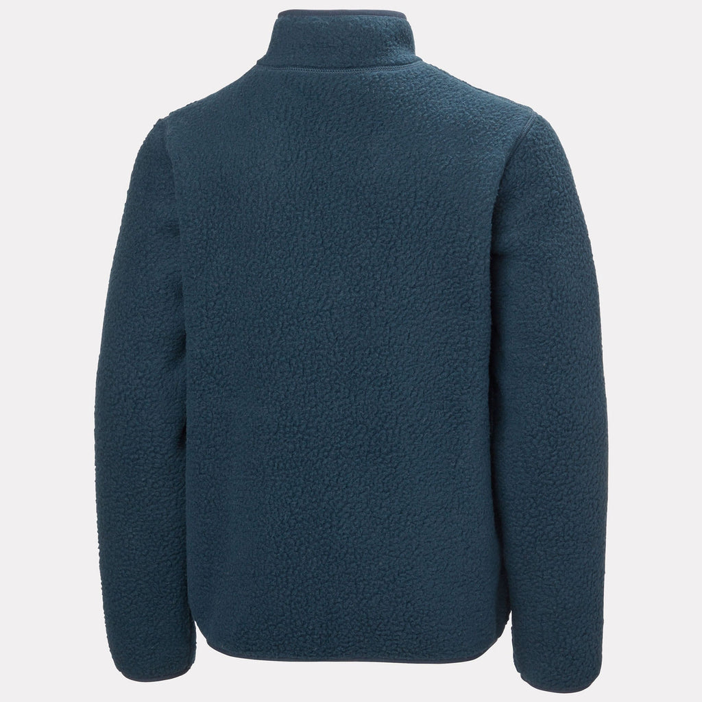 JR FROSTY PILE JACKET, NAVY, 140/10