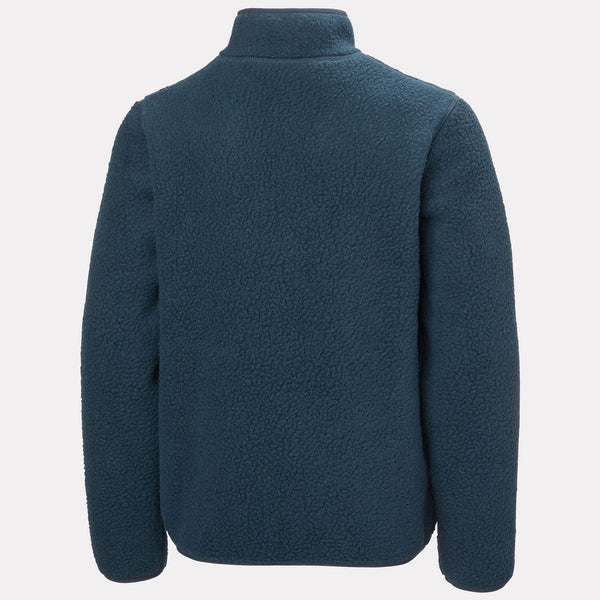 JR FROSTY PILE JACKET, NAVY, 140/10