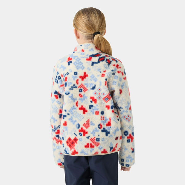 JR FROSTY PILE JACKET, BRIGHT BLUE, 140/10