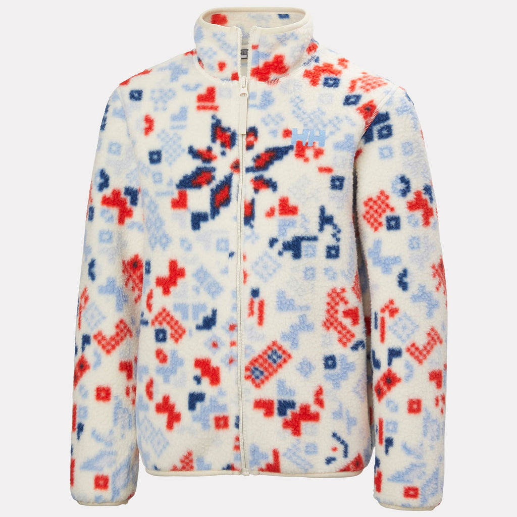 JR FROSTY PILE JACKET, BRIGHT BLUE, 140/10