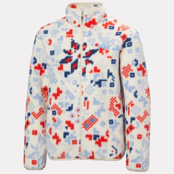 JR FROSTY PILE JACKET, BRIGHT BLUE, 140/10