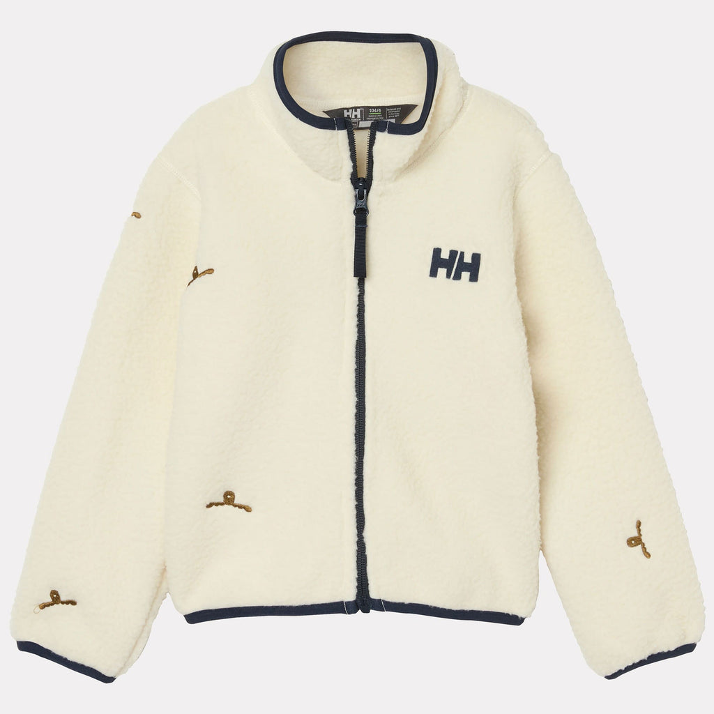 K FROSTY PILE JACKET, CREAM EMB, 86/1