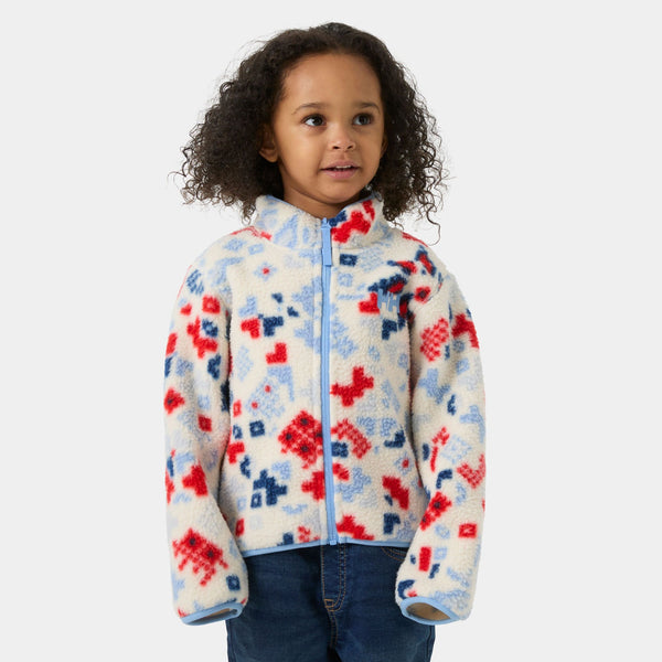 K FROSTY PILE JACKET, CREAM AOP, 86/1