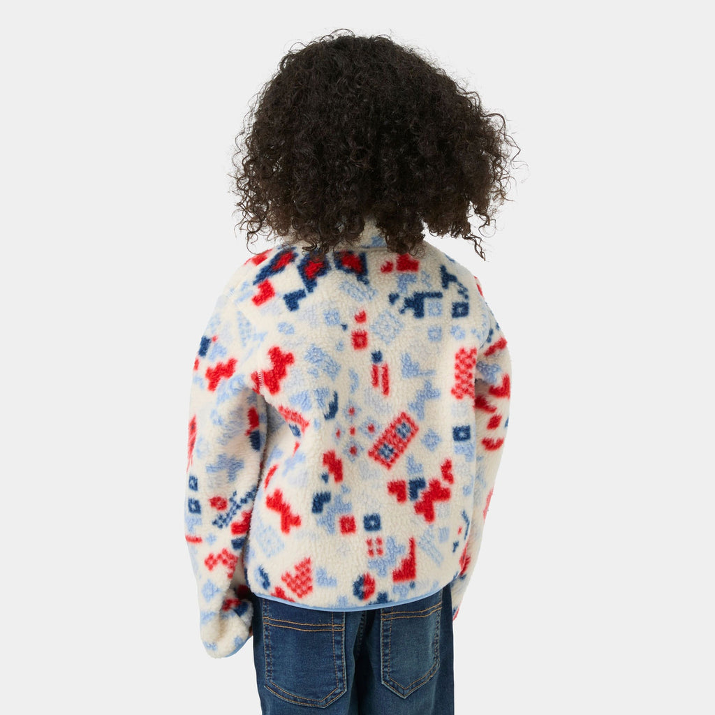 K FROSTY PILE JACKET, CREAM AOP, 86/1