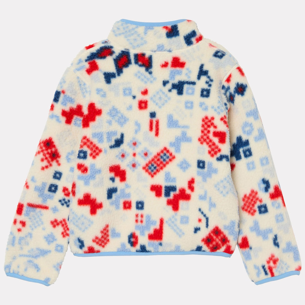 K FROSTY PILE JACKET, CREAM AOP, 86/1