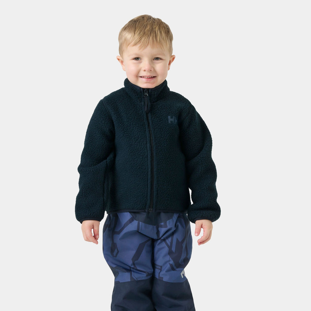 K FROSTY PILE JACKET, NAVY, 86/1