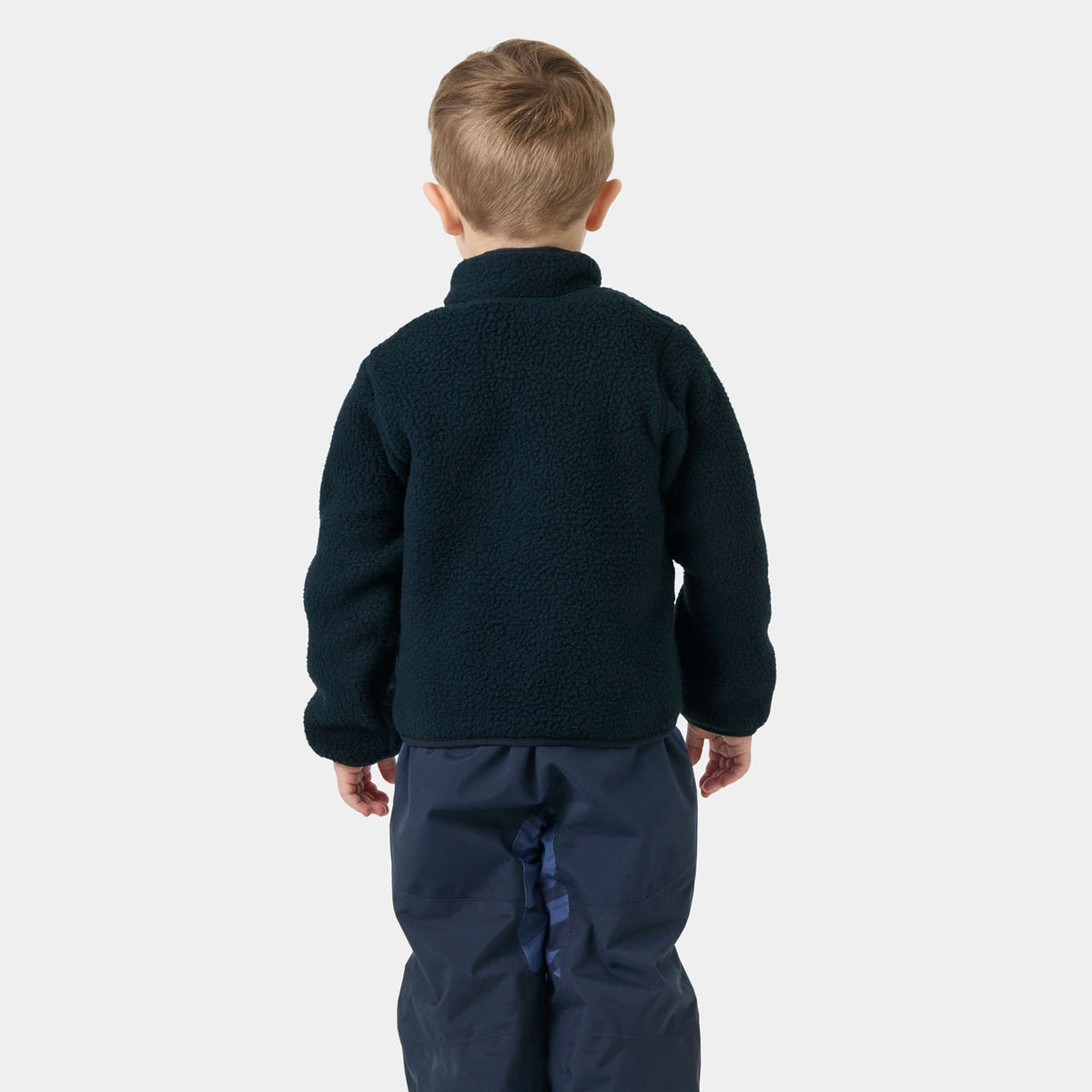 K FROSTY PILE JACKET, NAVY, 86/1