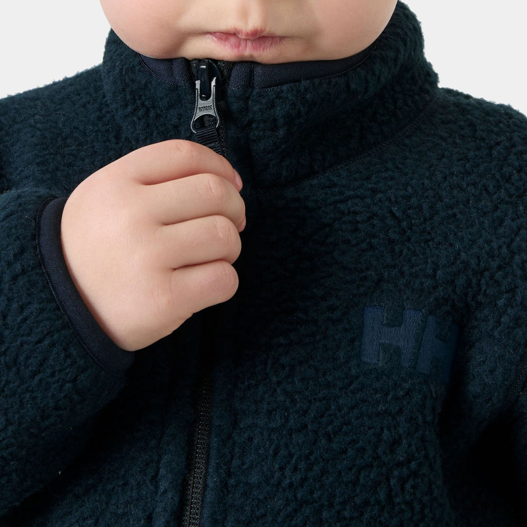K FROSTY PILE JACKET, NAVY, 86/1