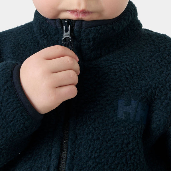 K FROSTY PILE JACKET, NAVY, 86/1