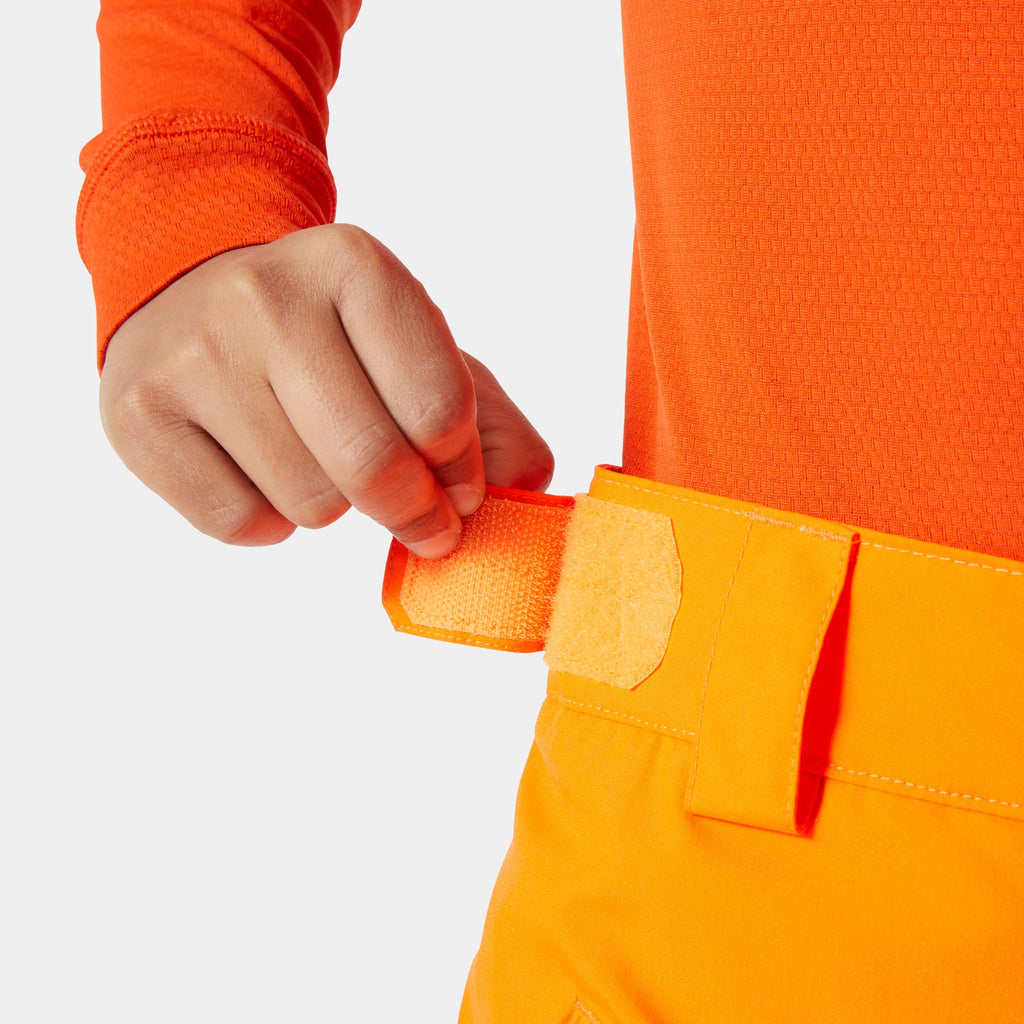 JR LEGENDARY PANT, NEON ORANGE, 140/10