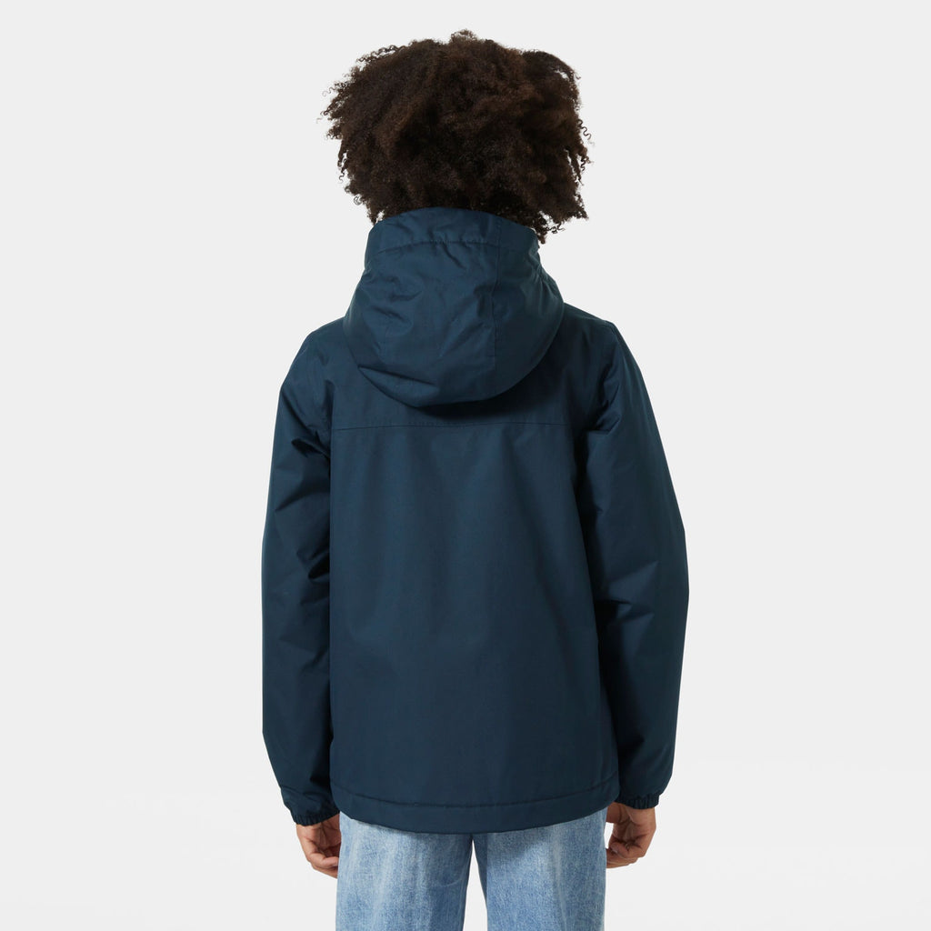 JR VANCOUVER FLEECE INS JACKET, NAVY, 140/10
