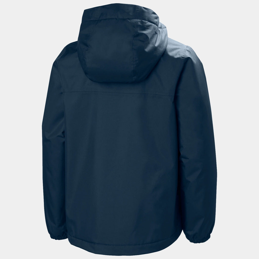 JR VANCOUVER FLEECE INS JACKET, NAVY, 140/10
