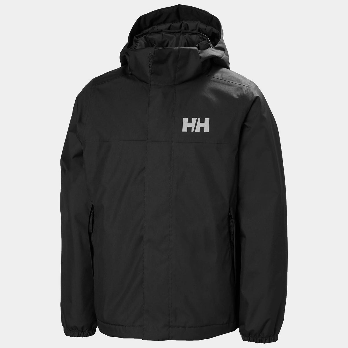 JR VANCOUVER FLEECE INS JACKET, BLACK, 140/10