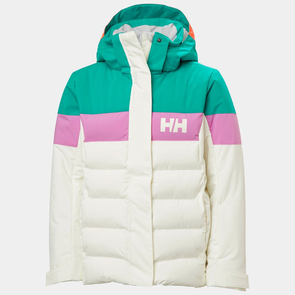 JR GIRL DIAMOND JACKET, SNOW, 158/13