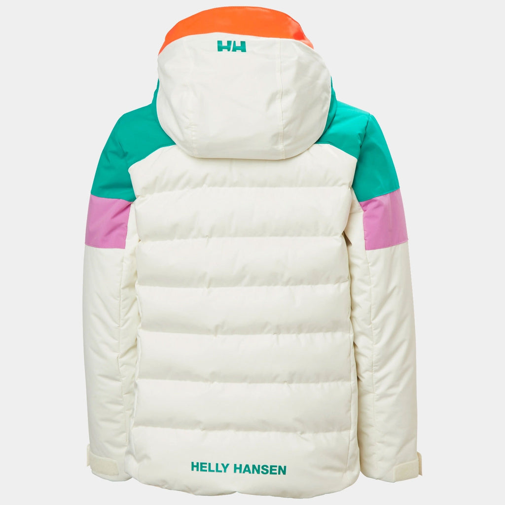 JR GIRL DIAMOND JACKET, SNOW, 158/13