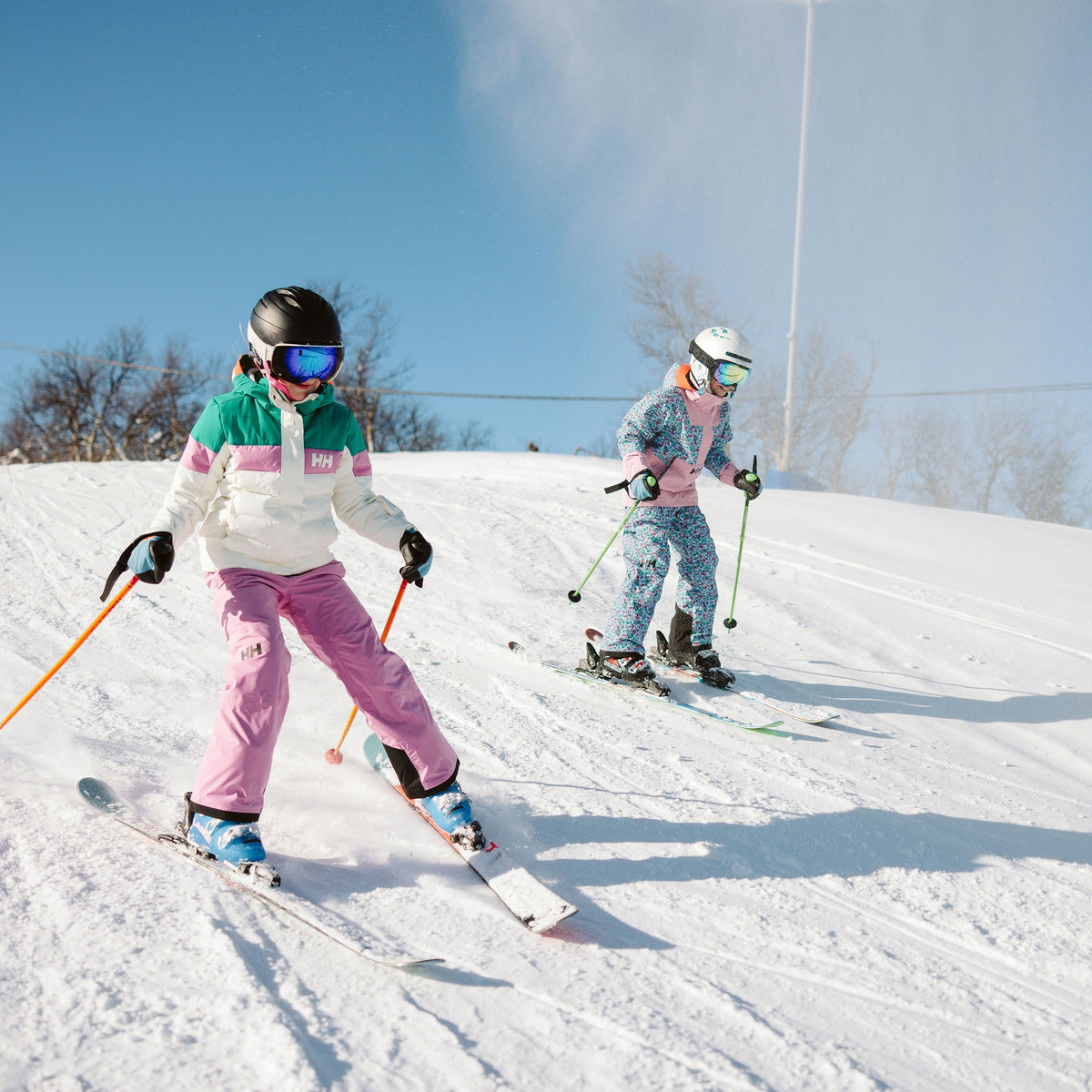 JR GIRL DIAMOND JACKET, SNOW, 158/13