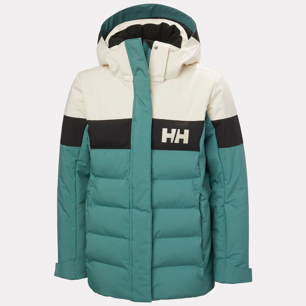 JR GIRL DIAMOND JACKET, OPAL GREEN, 140/10
